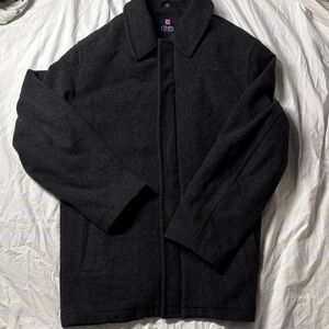 Chaps Charcoal Jacket 80% wool